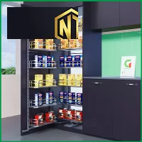 TỦ ĐỒ KHÔ INOX 304 NAN DẸT GC304 TẠI Phú Hữu